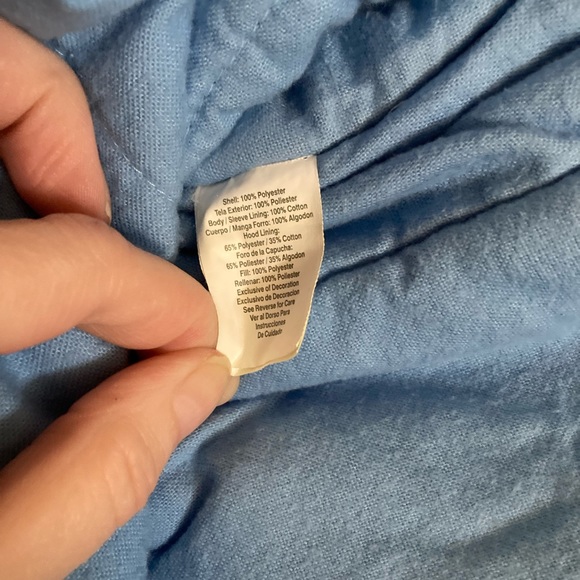 🌞NWOT Carter’s blue Velour Hooded Snowsuit C - Picture 4 of 10